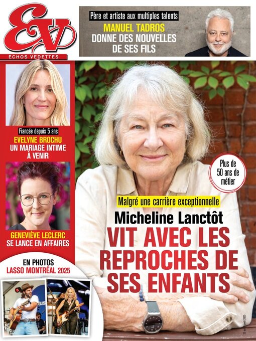 Title details for Échos Vedettes by TVA Publications Inc. - Available